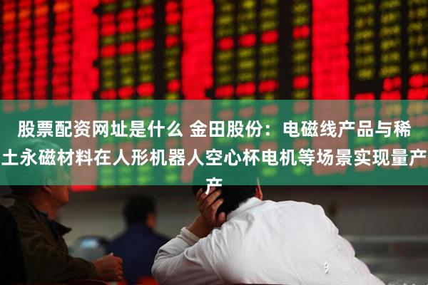 股票配资网址是什么 金田股份：电磁线产品与稀土永磁材料在人形机器人空心杯电机等场景实现量产